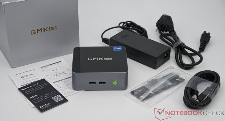 Escopo de fornecimento do GMKtec NucBox M3 Ultra