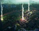 No Roman Triumph, os deuses podem trazer maldições, como tempestades ou doenças. Na foto, uma captura de tela do jogo. (Fonte da imagem: Steam)
