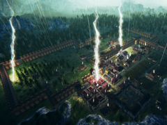 No Roman Triumph, os deuses podem trazer maldições, como tempestades ou doenças. Na foto, uma captura de tela do jogo. (Fonte da imagem: Steam)