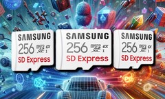 Os cartões microSD super rápidos da Samsung seriam uma grande vantagem para um console como o Nintendo Switch 2. (Fonte da imagem: DALL-E 3/Samsung - editado)