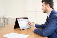 MSI Summit E16 Flip e o Summit E16 Flip Evo estão agora disponíveis com os gráficos Intel Alder Lake-P e Nvidia RTX 3050 Ti. (Fonte da imagem: MSI)