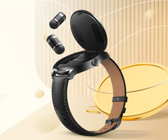A Watch Buds só chegou ao mercado fora da China em uma única cor. (Fonte da imagem: Huawei)