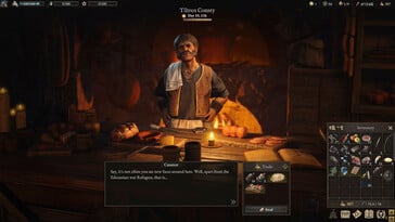 Na foto: uma captura de tela do jogo Wartales.