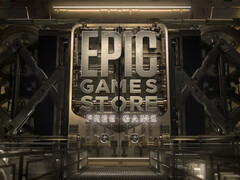 Há rumores de que a Epic Games está distribuindo dois novos jogos até o final de setembro de 2025, com o logotipo retratado. (Fonte da imagem: Epic Games Store)