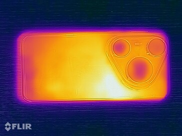 Temperaturas da superfície: Fundo