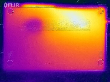 Teste de estresse de temperatura da superfície (parte inferior)