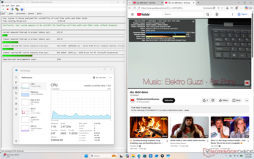 O LatencyMon não mostra nenhum problema grave de DPC ou queda de quadros durante a reprodução de vídeo em 4K60