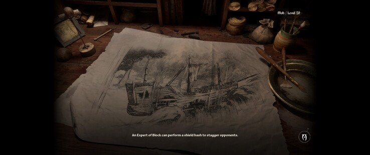 As novas telas de carregamento são visualmente atraentes, mas ainda preferiríamos vê-las com menos frequência. (Fonte da imagem: The Elder Scrolls IV: Oblivion Remastered)