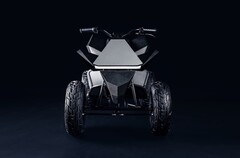 O Tesla Cyberquad custa US$1.900 e será enviado este mês. (Fonte da imagem: Tesla)