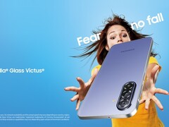 O Samsung Galaxy F17 5G na cor violeta pop (Fonte da imagem: Samsung)