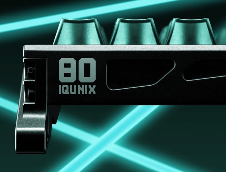 Elementos de design do Iqunix EZ80. (Fonte da imagem: Iqunix)