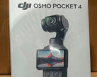 Vazamento da embalagem de varejo do DJI Osmo Pocket 4.