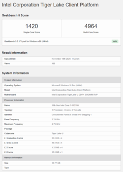 (Fonte de imagem: Geekbench)