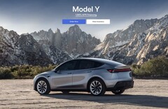 Promoção Tesla Long Range AWD Model Y 1,99% APR (Fonte da imagem: Tesla)