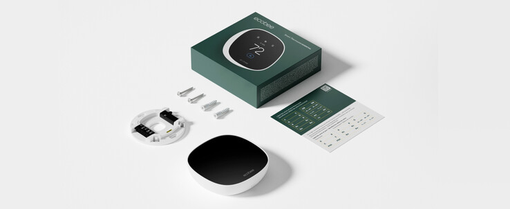 Kit de instalação do termostato inteligente Ecobee (Fonte da imagem: Amazon)