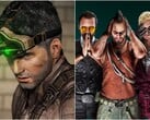 Sam Fisher, de Splinter Cell: Blacklist (à esquerda), e os vilões da franquia Far Cry.
