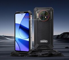 O GSMArena deu uma breve olhada no próximo smartphone robusto da Oukitel. (Fonte da imagem: Oukitel)