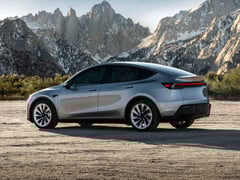 O novo Model Y na cor Quicksilver (Fonte da imagem: Tesla)