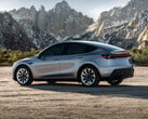 O novo Model Y na cor Quicksilver (Fonte da imagem: Tesla)