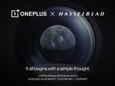 Os smartphones da série OnePlus 9 serão os primeiros a estrear uma nova parceria com a Hasselblad. (Imagem: OnePlus)
