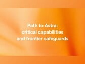 Infográfico da OpenAI: “Path to Astra, capacidades críticas e salvaguardas de fronteira”