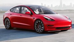 O Tesla Model 3 é o mais recente objeto de uma investigação de segurança da NHTSA depois que um acidente na Califórnia deixou dois mortos. (Fonte da imagem: Tesla)