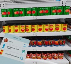O simulador virtual de compras de supermercado da Cleaveland pode detectar declínio cognitivo-motor. (Fonte: artigo de MM Lewis et al. via Frontiers in Virtual Reality)