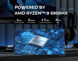 AMD Ryzen 9 6900HX (Fonte: Ace Magician)