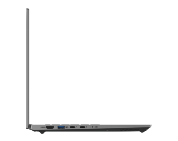 Portas do Acer Swift X 14 no lado esquerdo. (Fonte da imagem: Acer)