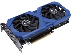 O Colorful GeForce RTX 3060 iCafe se parece com seu irmão RTX 3060 Ti. (Fonte da imagem: Colorful via Videocardz)