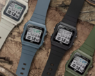 Foto- Da esquerda para a direita: Casio LF-30W-8A, LF-30W-2A, LF-30W-1A e LF-30W-3A. (Fonte da imagem: Casio)