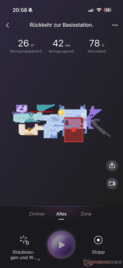 Visão geral com progresso ao vivo