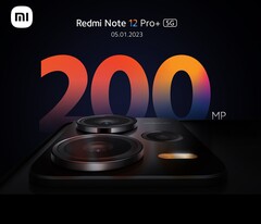 O Redmi Note 12 Pro Plus será o único modelo global com uma câmera primária de 200 MP. (Fonte da imagem: Xiaomi)