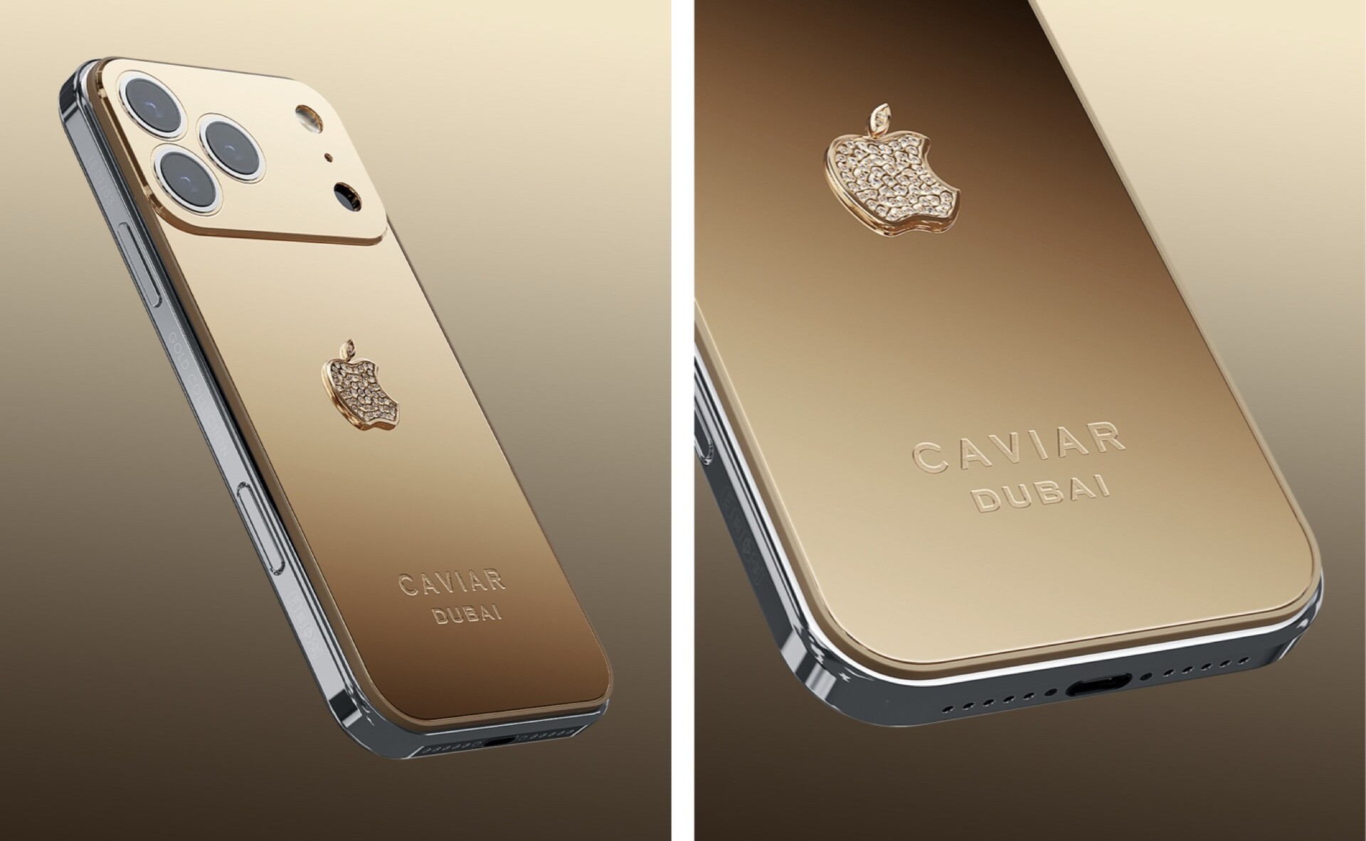 Apple iPhone 17 Pro Gold Collection é lançado em três designs luxuosos por  até US$ 88.210 - NotebookCheck.info News