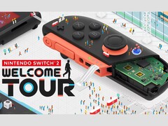 O Welcome Tour para o Switch 2 custa US$ 10 e requer acessórios para ser totalmente concluído. (Fonte da imagem: Nintendo)