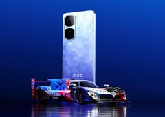O iQOO Neo 10 Pro+ apresenta uma elegante parte traseira impressa em pixels. (Fonte da imagem: Vivo)