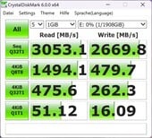 ZikeDrive no TB4: Crystaldiskmark 6