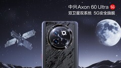 O Axon 60 Ultra. (Fonte: ZTE)