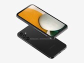 Uma renderização do Galaxy A15. (Fonte: OnLeaks x The Tech Outlook)