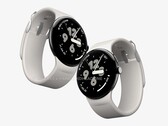 Diz-se que a série Pixel Watch 3 apresenta engastes de tela mais finos do que os modelos do ano passado. (Fonte da imagem: @OnLeaks &amp; Android Headlines)
