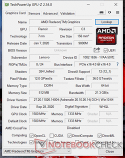 Tela GPU-Z