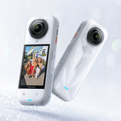 A Insta360 ainda não revelou o quão &quot;limitada&quot; é a Satin White Limited Edition. (Fonte da imagem: Insta360)