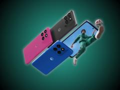 O Moto G77 Power.