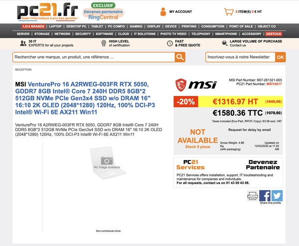 (Fonte da imagem: PC21 France)