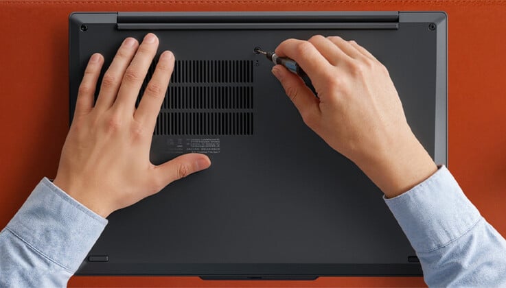 O ThinkPad T14s Gen 7 prioriza a facilidade de reparo.