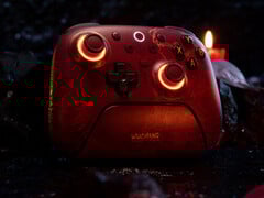 O Wuchang: Fallen Feathers Edition apresenta o mesmo hardware subjacente que os outros lançamentos do Ultimate 2 Wireless Controller da 8BitDo. (Fonte da imagem: 8BitDo)