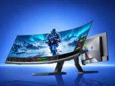Monitor de jogos AOC Agon Pro AGP497UCZD com tela OLED QD curva de 49 polegadas