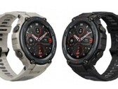 O Amazfit T-Rex Pro oferece maior durabilidade e resistência à água do que o modelo não-Pro. (Fonte de imagem: 91Mobiles)