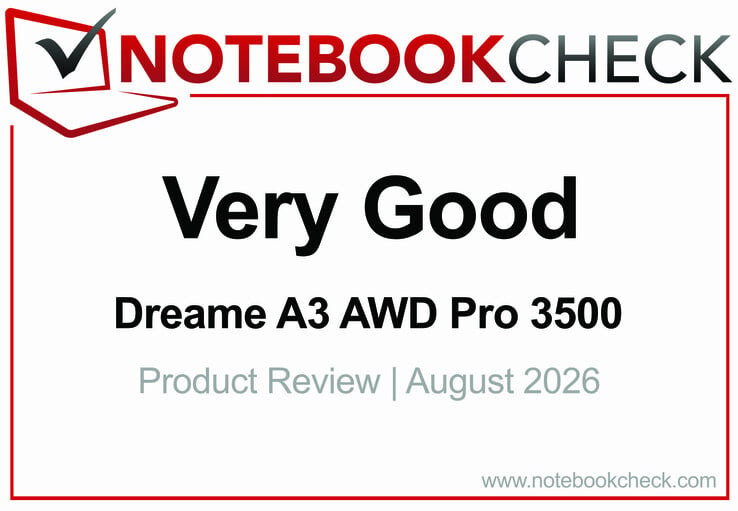 Prêmio de Teste do Dreame A3 AWD Pro 3500