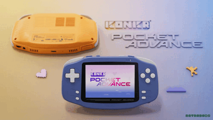 O Konkr Pocket Advance estará disponível nas cores laranja e índigo.